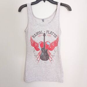 Rascal Flatts 2013 Tour Tank Top Gray